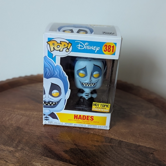 Funko Pop Disney Hades Blue and Black Vinyl Figure - Picture 1 of 7